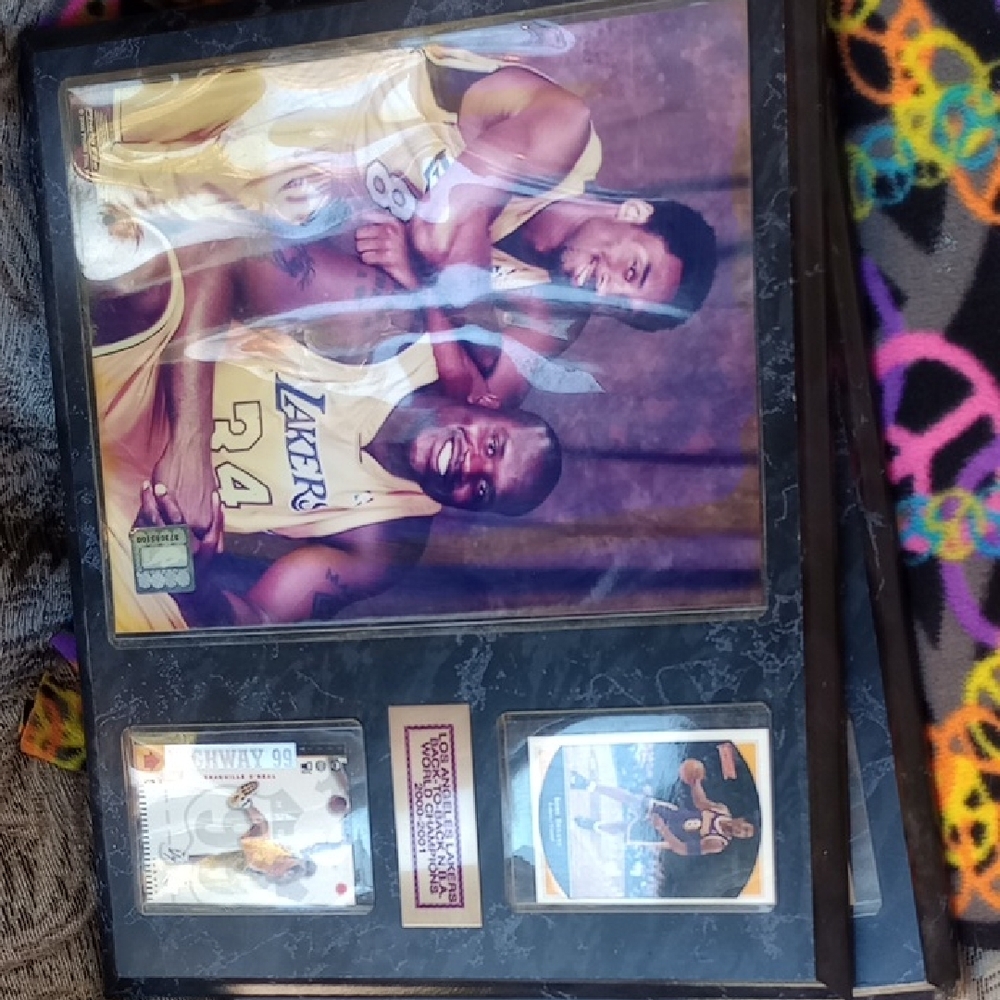 NBA Holographic Sticker with Serial Number Lakers Kobe Bryant/Jordan Memorabilia